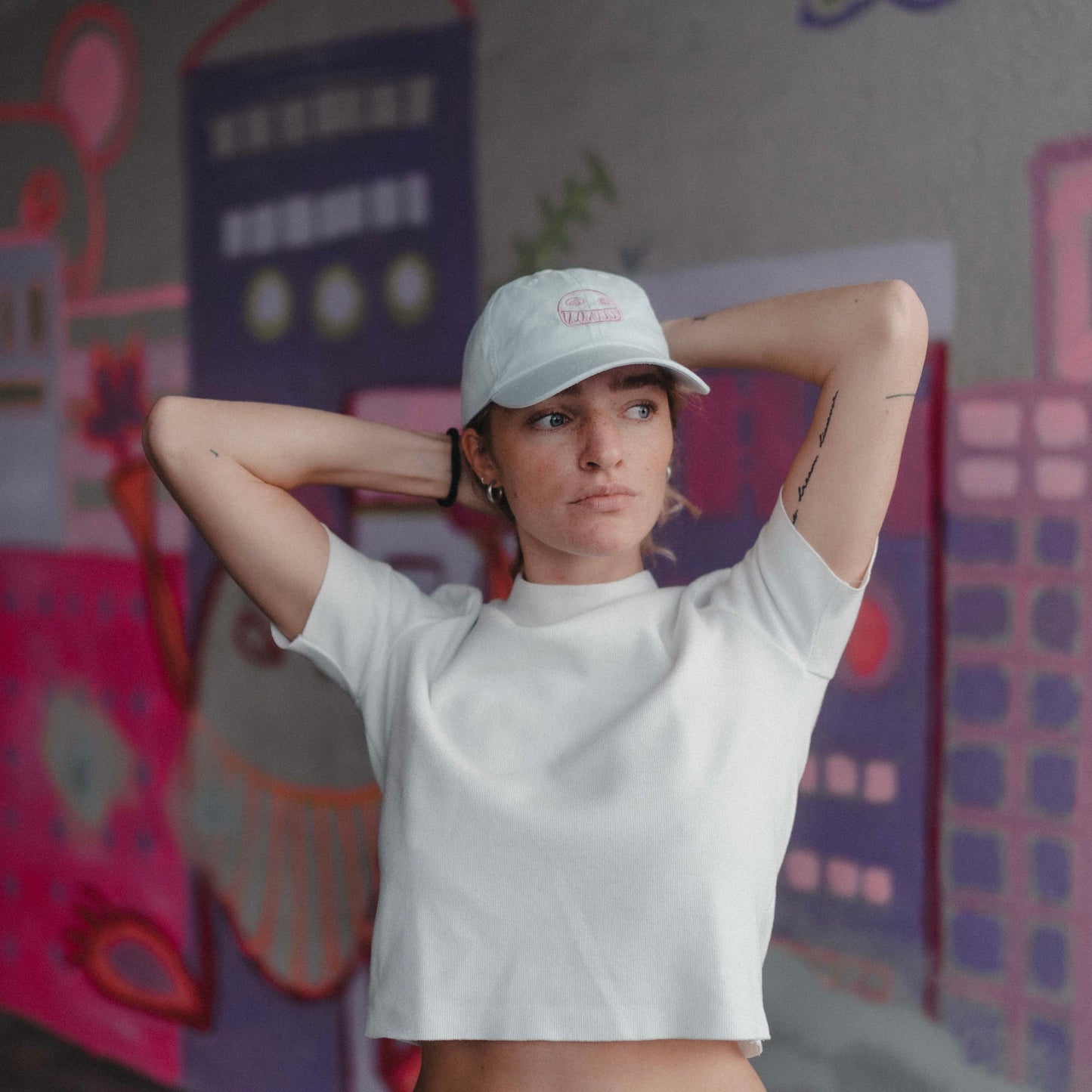 Cap Pastel Blue - Monster