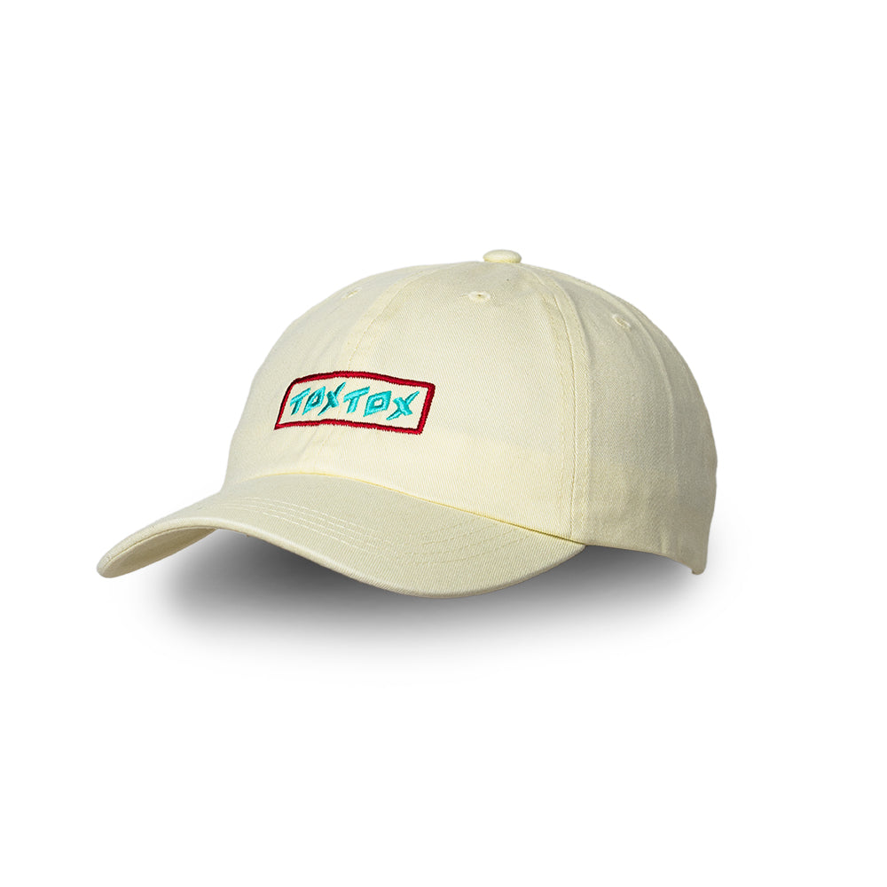 Cap Pastel Lemon - Logo green/red