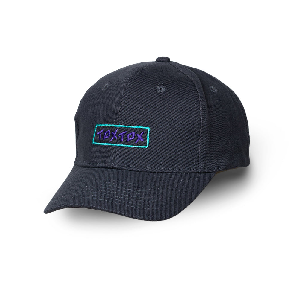 Cap Graphite Grey - Logo Purple/Green