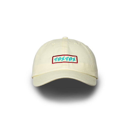 Cap Pastel Lemon - Logo green/red