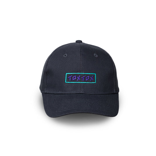 Cap Graphite Grey - Logo Purple/Green